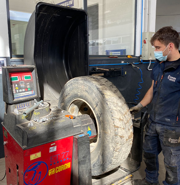 Equilibrado neumáticos